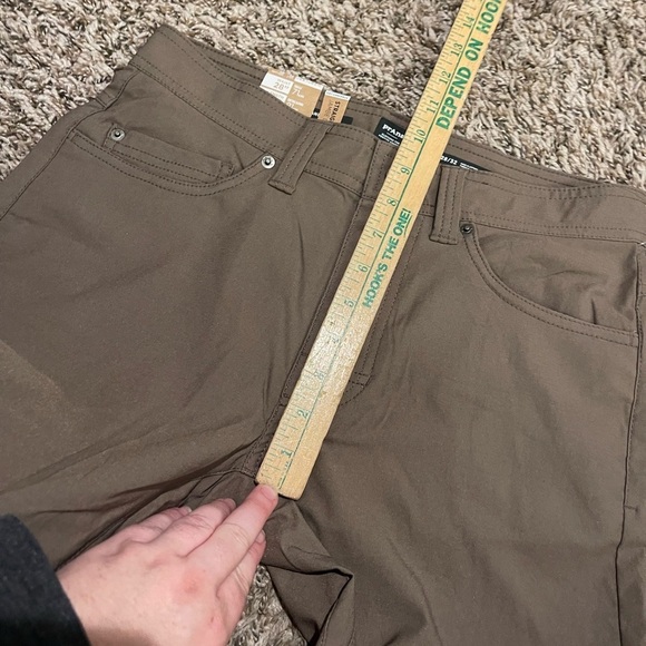 Prana Brion II NWT stretch color mud straight leg pants - Picture 7 of 14